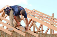 Lower Todding roof trusses